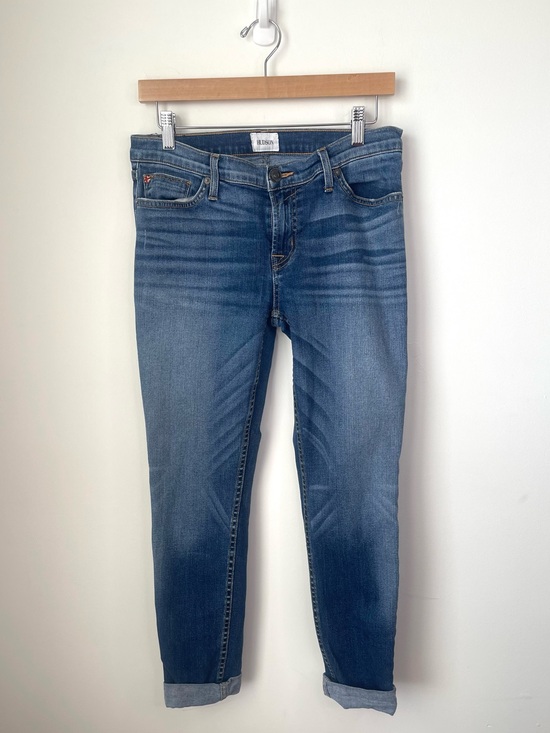 Hudson Jeans Denim - Hudson Jeans Boyfriend Jeans in Medium Blue 29